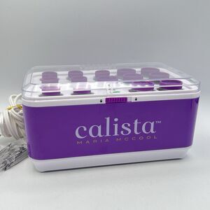 Set 14 Calista Magic Stylers Maria McCool Heated Self Grip Rollers Curlers VR770